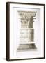 Column and Capital-null-Framed Giclee Print