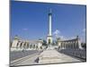 Column and Millennium Monument, Heroes' Square, Budapest, Hungary, Europe-Jean Brooks-Mounted Photographic Print