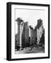 Column at Karnak, Egpyt, 1893-Auguste Edouard Mariette-Framed Giclee Print