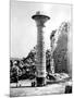 Column at Karnak, Egypt, 1863-1864-Emmanuel Rouge-Mounted Premium Giclee Print