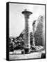 Column at Karnak, Egypt, 1863-1864-Emmanuel Rouge-Framed Stretched Canvas