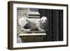 Column-Bearing Lion, Main Entrance, Palazzo Dei Priori-null-Framed Giclee Print