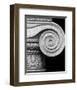 Column detail, U.S. Treasury Building, Washington, D.C. - Black and White Variant-Carol Highsmith-Framed Art Print