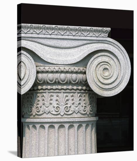 Column detail, U.S. Treasury Building, Washington, D.C.-Carol Highsmith-Stretched Canvas