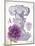 Column & Flower A-Gwendolyn Babbitt-Mounted Art Print