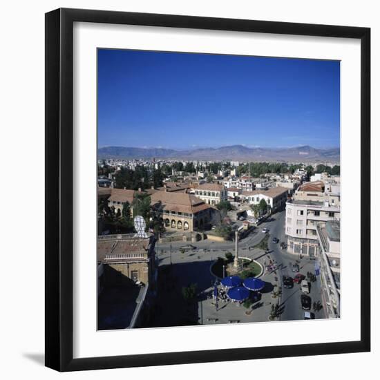 Column from Ancient Salamis Put Up by Venetians in 1489, Ataturk Square, Nicosia, North Cyprus-Christopher Rennie-Framed Photographic Print