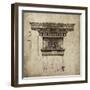 Column I-Sidney Paul & Co.-Framed Giclee Print