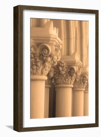 Column III-Marina Drasnin Gilboa-Framed Art Print