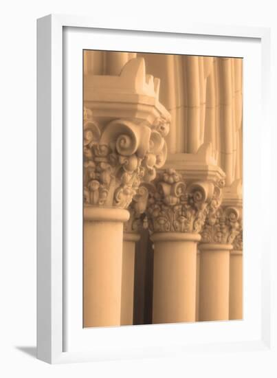 Column III-Marina Drasnin Gilboa-Framed Art Print