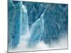 Column of Ice Calves from Face of Dawes Glacier, Tracy Arm-Fords Terror Wilderness, Alaska, Usa-Paul Souders-Mounted Photographic Print