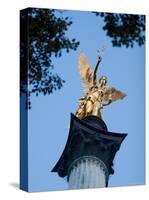 Column of the Angel of Peace (Friedensengel), Munich, Bavaria, Germany-Yadid Levy-Stretched Canvas