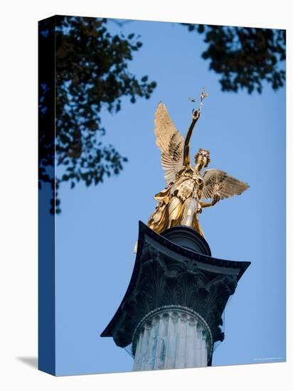 Column of the Angel of Peace (Friedensengel), Munich, Bavaria, Germany-Yadid Levy-Stretched Canvas