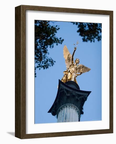 Column of the Angel of Peace (Friedensengel), Munich, Bavaria, Germany-Yadid Levy-Framed Photographic Print