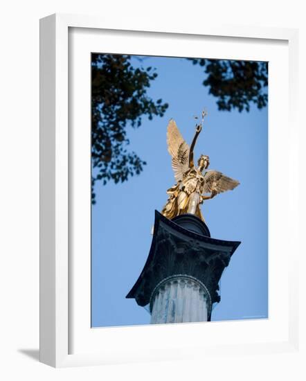 Column of the Angel of Peace (Friedensengel), Munich, Bavaria, Germany-Yadid Levy-Framed Photographic Print