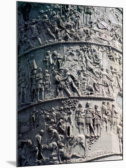 Column of Trajan-Apollodorus Of Damascus-Mounted Art Print