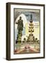 Column of Wilhelm Von Tegetthoff, Austrian Admiral, Vienna-null-Framed Giclee Print