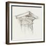 Column Schematic I-Ethan Harper-Framed Art Print