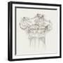 Column Schematic II-Ethan Harper-Framed Art Print