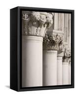 Column Sculptures of Doge's Palace-Tom Grill-Framed Stretched Canvas