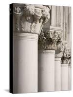 Column Sculptures of Doge's Palace-Tom Grill-Stretched Canvas