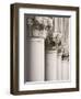 Column Sculptures of Doge's Palace-Tom Grill-Framed Photographic Print