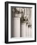 Column Sculptures of Doge's Palace-Tom Grill-Framed Photographic Print