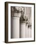 Column Sculptures of Doge's Palace-Tom Grill-Framed Photographic Print