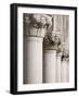 Column Sculptures of Doge's Palace-Tom Grill-Framed Photographic Print