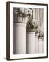 Column Sculptures of Doge's Palace-Tom Grill-Framed Photographic Print