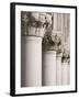 Column Sculptures of Doge's Palace-Tom Grill-Framed Photographic Print
