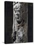 Column Statue of St Philibert, Romanesque Art-null-Stretched Canvas