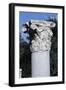 Column with a Capital in the Greek Agora, Athens-null-Framed Giclee Print