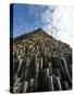 Columnar basalt along Iceland's South Coast-Layne Kennedy-Stretched Canvas