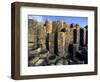 Columnar basalt at Giant's Causeway-Layne Kennedy-Framed Photographic Print