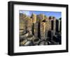 Columnar basalt at Giant's Causeway-Layne Kennedy-Framed Photographic Print