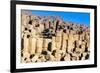 Columnar Basalt, Vikingbukta (Viking Bay), Scoresbysund, Northeast Greenland, Polar Regions-Michael Nolan-Framed Photographic Print