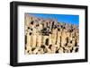 Columnar Basalt, Vikingbukta (Viking Bay), Scoresbysund, Northeast Greenland, Polar Regions-Michael Nolan-Framed Photographic Print