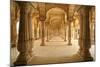 Columned Hall of Amber Fort. Jaipur, India-Igor Plotnikov-Mounted Photographic Print