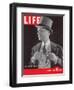 Columnist and Fashion Trendsetter Lucius Bebe, January 16, 1939-Rex Hardy Jr.-Framed Photographic Print