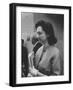 Columnist Dorothy Kilgallen Covering the Finch Murder Trial-Ralph Crane-Framed Photographic Print