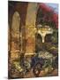 Columns Adorned-Clif Hadfield-Mounted Art Print