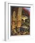 Columns Adorned-Clif Hadfield-Framed Art Print