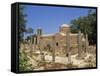 Columns and Ruins at St. Pauls Church, Paphos, Cyprus, Europe-Miller John-Framed Stretched Canvas