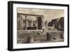 Columns and Ruins in Pompeii-null-Framed Art Print