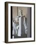 Columns and Statue of Lincoln at Lincoln Memorial, Washington DC, USA-Scott T. Smith-Framed Photographic Print