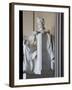 Columns and Statue of Lincoln at Lincoln Memorial, Washington DC, USA-Scott T. Smith-Framed Photographic Print