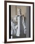 Columns and Statue of Lincoln at Lincoln Memorial, Washington DC, USA-Scott T. Smith-Framed Photographic Print