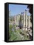 Columns, Archaeological Site, Aphrodisias, Anatolia, Turkey-R H Productions-Framed Stretched Canvas