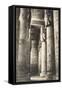 Columns at Dendera, Egypt-null-Framed Stretched Canvas