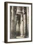 Columns at Dendera, Egypt-null-Framed Art Print